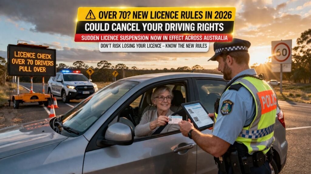 Over 70? New Licence Rules in Australia 2026 Could Cancel Your Driving Rights Overnight