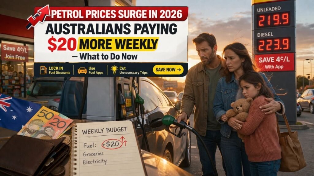 Petrol Prices Surge in 2026: Australians Paying $20 More Weekly – What You Can Do Right Now